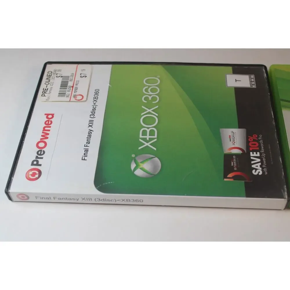 2 games: Final Fantasy XIII + XIII-2 (Microsoft XBox 360) Authentic, Tested